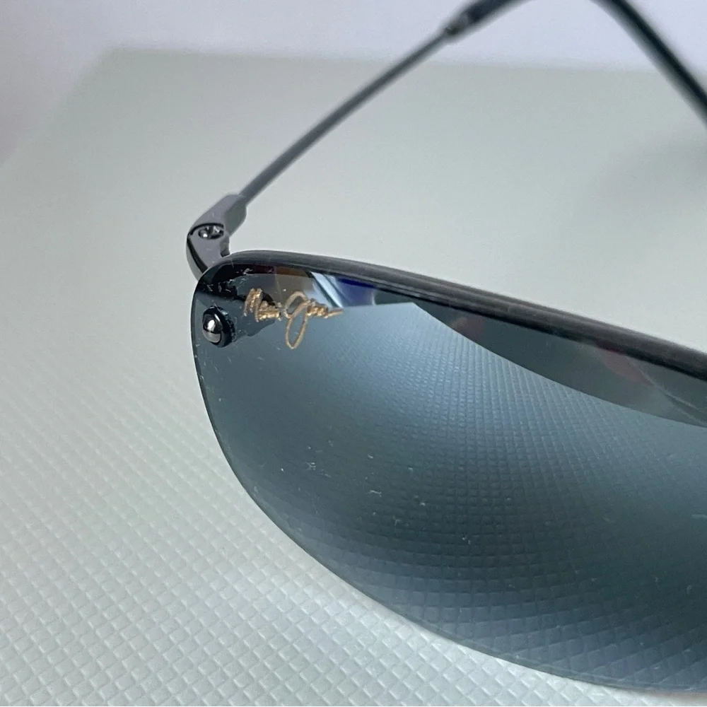 Maui Jim Flexon Polarized Sunglasses Gunmetal MJ350-02 - Picture 3 of 8